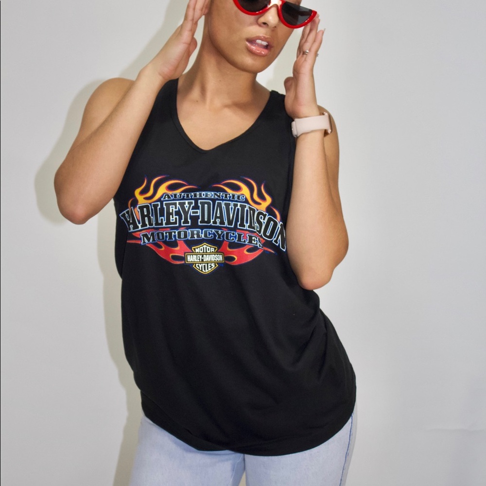 Harley Davidson Oconomowoc WI Biker Tanktop
